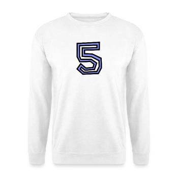 5. 5 YEARS. 5th ANNIVERSARY. 5 YEAR ANNIVERSARY - Unisex Sweatshirt - white - Front