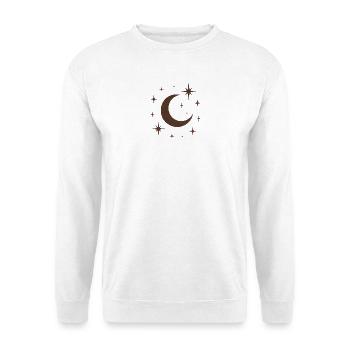 "Celestial Moon" - Unisex Sweatshirt - white - Front