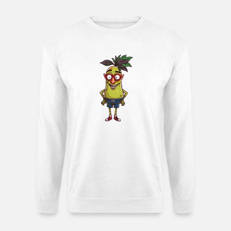 Obst - Unisex Pullover - Weiß