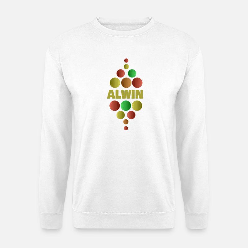 Alwin als Schule - Unisex Pullover - Weiß