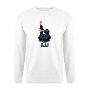 BJJ Triangle - Unisex Sweatshirt - white - Front