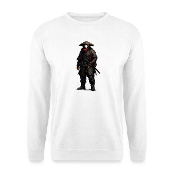 Docteur de la Peste Ninja Noir - Sweat-shirt Unisexe - blanc - Devant