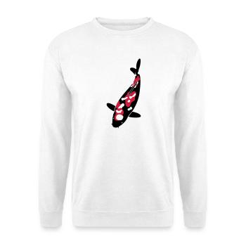Koi - Nishikigoi - Unisex Sweatshirt - white - Front