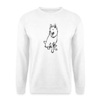 Swiss Shepherd - Unisex Sweatshirt - white - Front