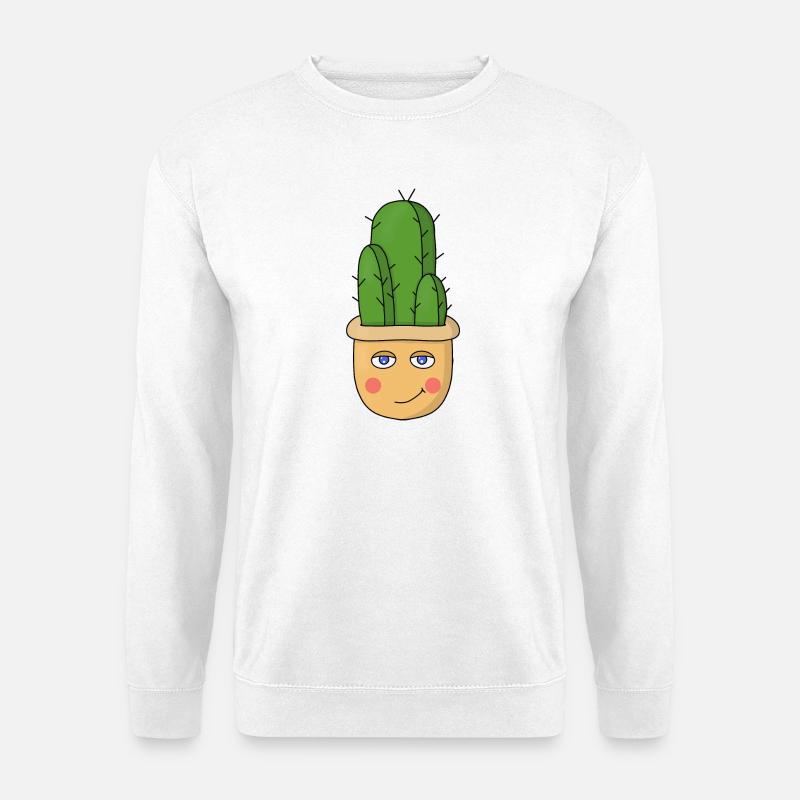 Ein niedlicher Kaktus - Unisex Pullover - Weiß