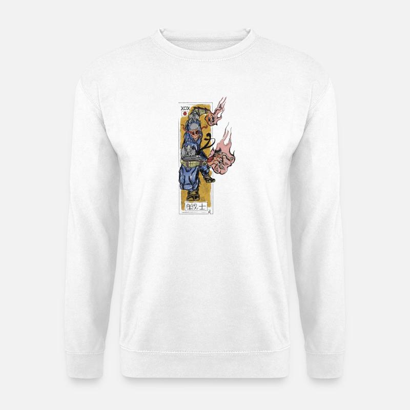 Ronin - Unisex Pullover - Weiß