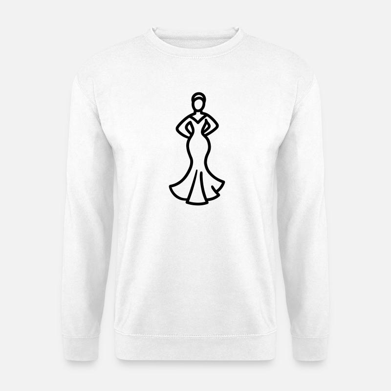Flamenco - Unisex Pullover - Weiß