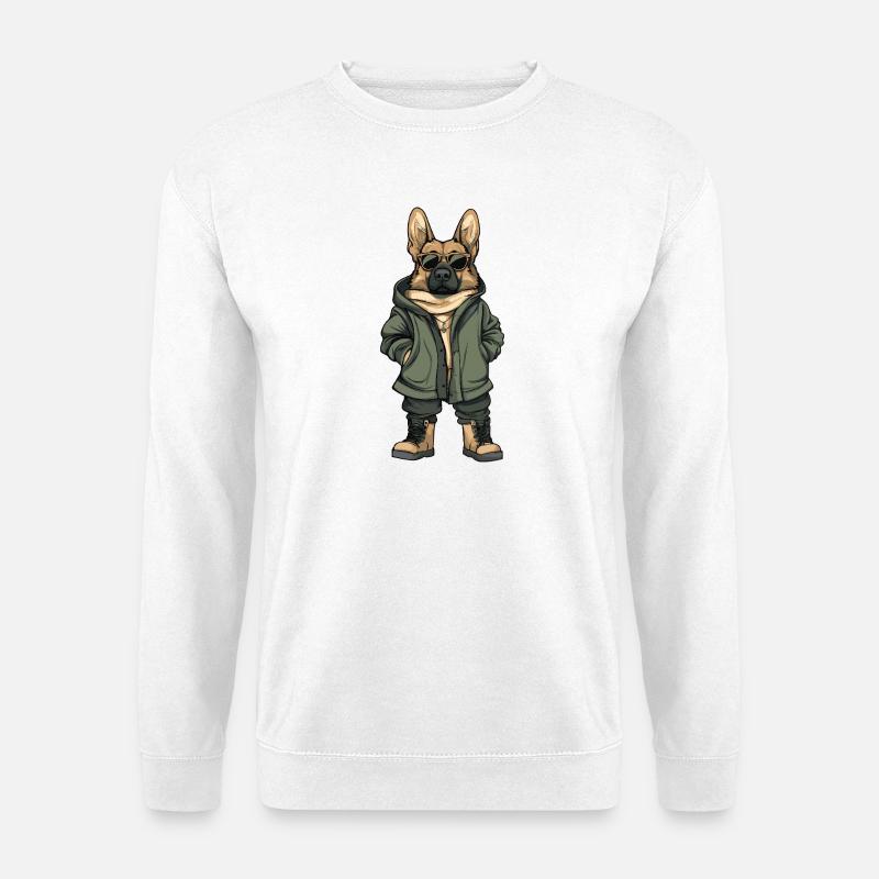 Crab Crab Cool Winter - Unisex Sweatshirt - white