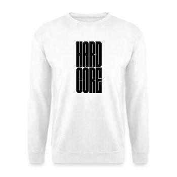 Hardcore - Unisex Sweatshirt - white - Front