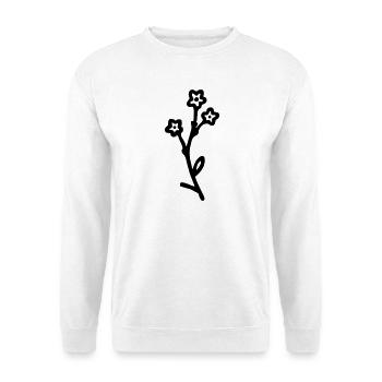 Flower - Unisex Sweatshirt - white - Front