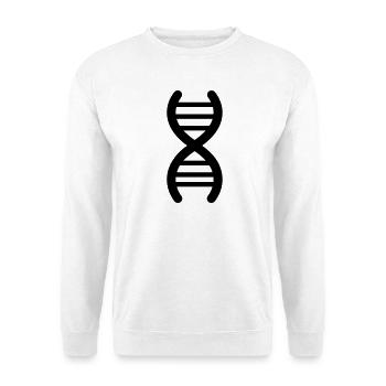 Genetik - Unisex Pullover - Weiß - Vorne