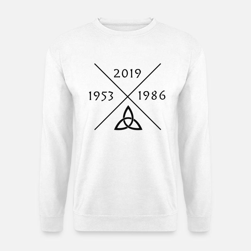 DARK  - Sweat-shirt Unisexe - blanc
