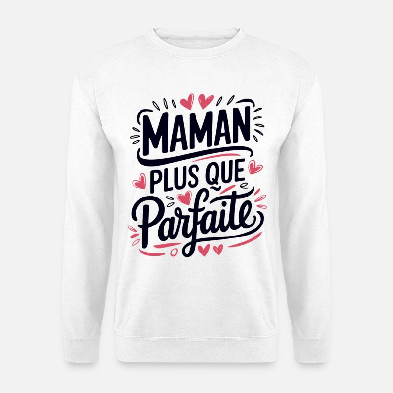 Mehr als perfekte Mama - Unisex Pullover - Weiß