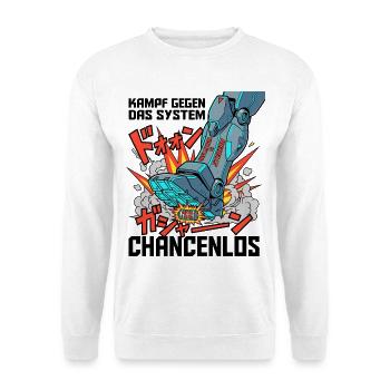 Kampf_Gegen_Das_System - Unisex Pullover - Weiß - Vorne