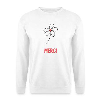 MISTRESS. THANK YOU. THANK YOU MISTRESS - Unisex Sweatshirt - white - Front