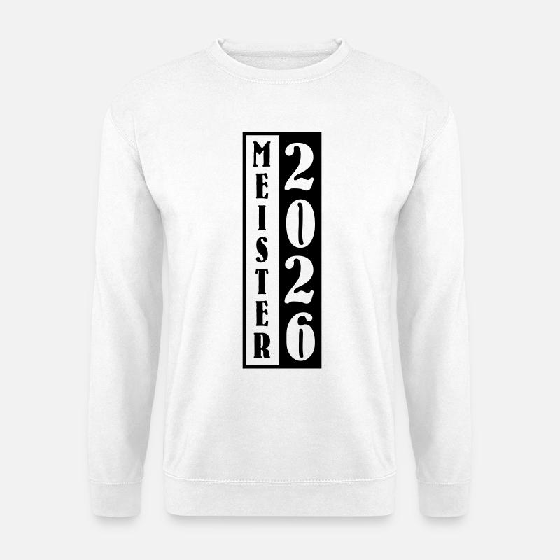 Meister 2026 Meisterschaft - Unisex Pullover - Weiß