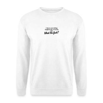 Mysteriöser Nachthimmel Himmlisches Design - Unisex Pullover - Weiß - Vorne