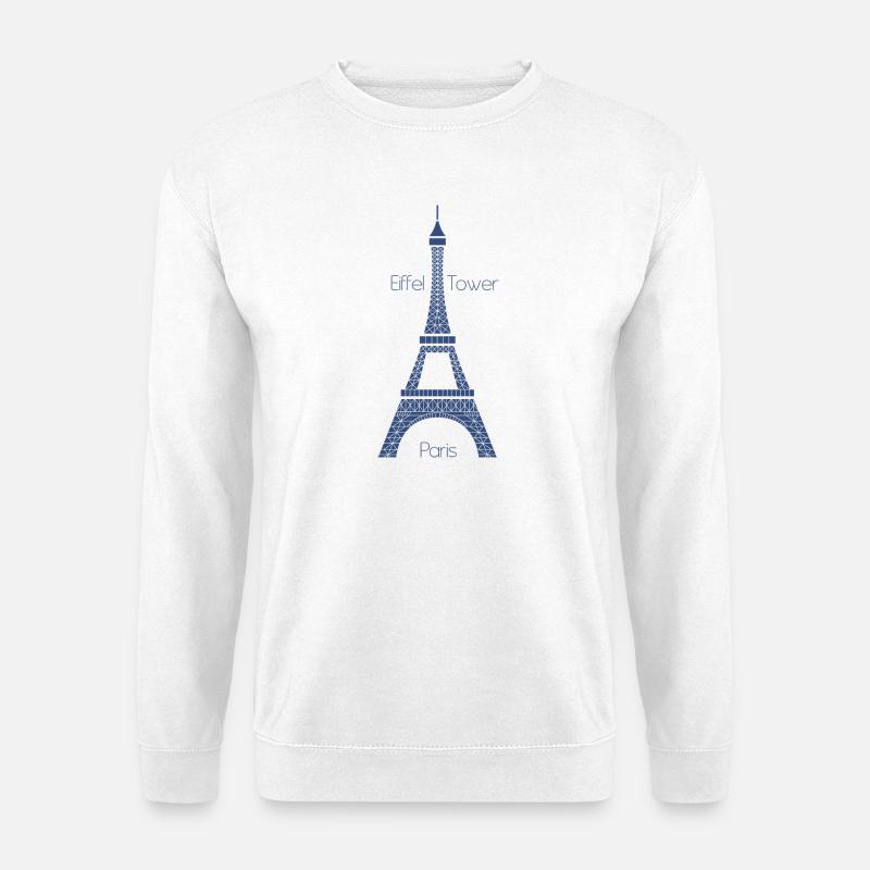 Eiffel Tower - Unisex Sweatshirt - white
