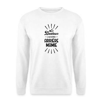 Arrière Mamie Mamy Grand-Mère Grand Mere - Unisex Sweatshirt - white - Front