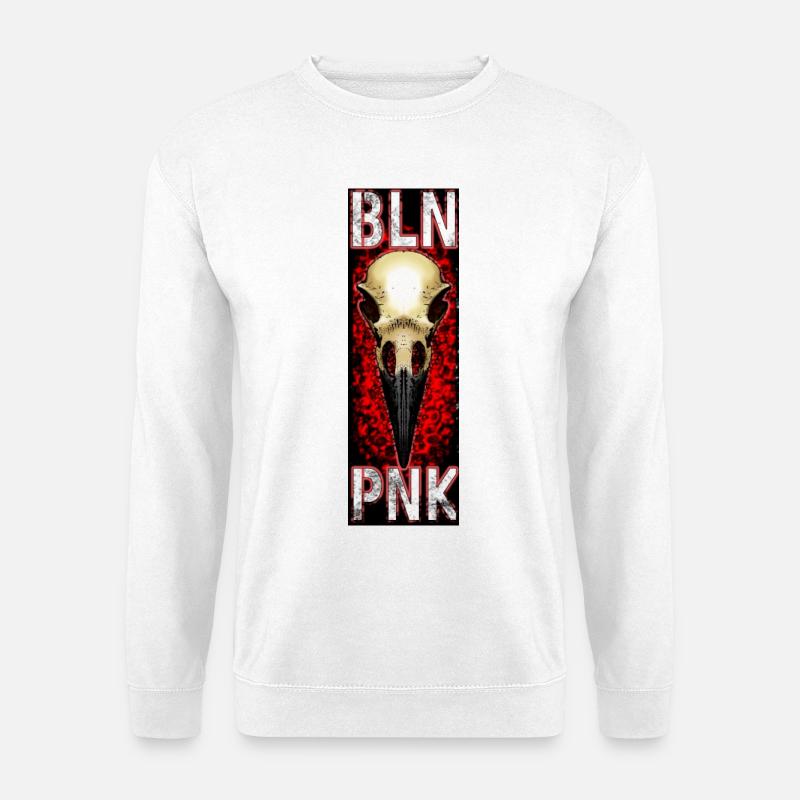 BLN PNK Ravenskull - Unisex Pullover - Weiß