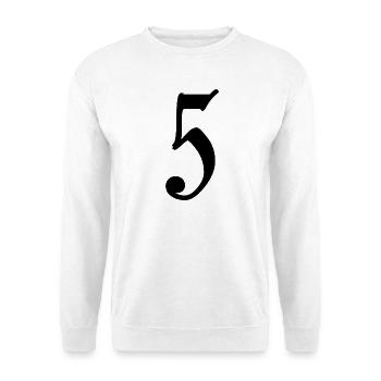 5. 5 YEARS. 5th ANNIVERSARY. 5 YEAR ANNIVERSARY - Unisex Sweatshirt - white - Front