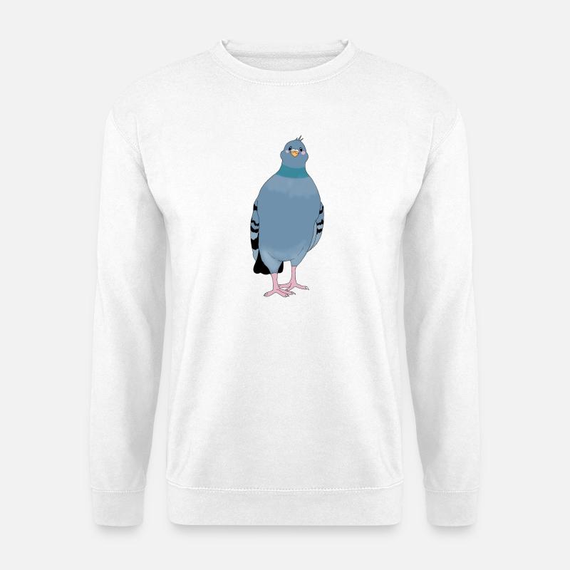Taube - Unisex Pullover - Weiß