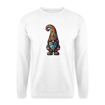 Gnom - Unisex Pullover - Weiß - Vorne