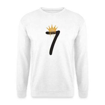 7 - Unisex Sweatshirt - white - Front