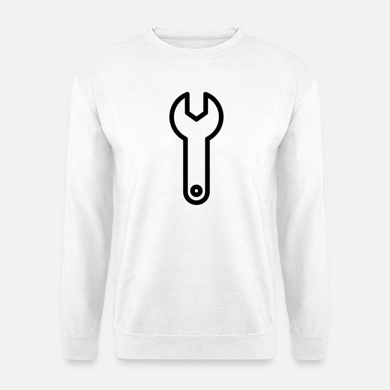 DIY-Schlüssel - Unisex Pullover - Weiß