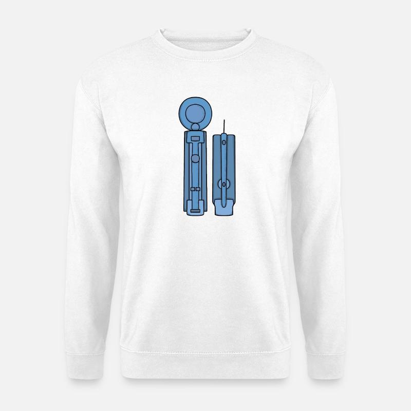 Glukoselanzette - Unisex Pullover - Weiß