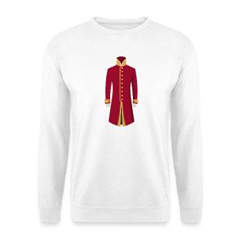 Indian Wedding Sherwani - Unisex Sweatshirt - white - Front