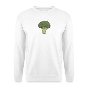 TINY ACTIVISTS | Broccoli - Unisex Sweatshirt - white - Front