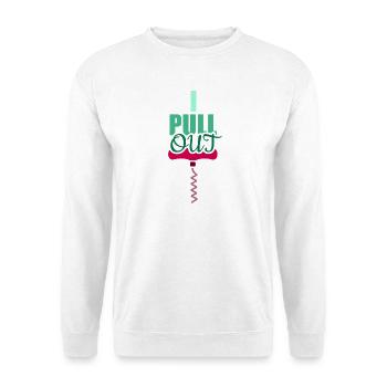 Kellner Barkeeper Ober Bar Bartender barchef - Unisex Pullover - Weiß - Vorne