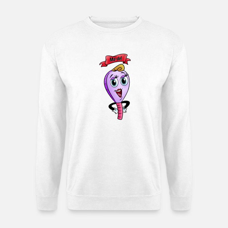 MA-del der Familie Padel - Unisex Pullover - Weiß
