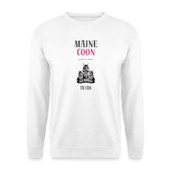 Maine Coon - The crew - Unisex Sweatshirt - white - Front