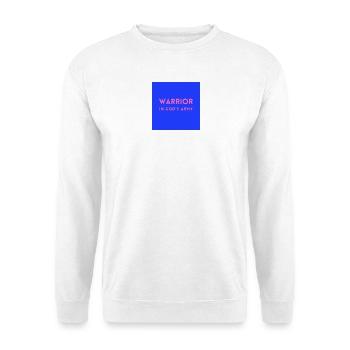 Guerriers dans l’armée de Dieu - Sweat-shirt Unisexe - blanc - Devant