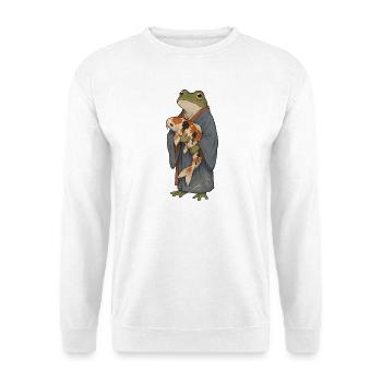 Koi Fish Koi Carp KOI-FROG Koi Garden Pond - Unisex Sweatshirt - white - Front