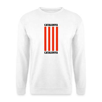 Katalonien - Unisex Pullover - Weiß - Vorne
