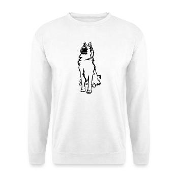 Tervuren - Unisex Sweatshirt - white - Front