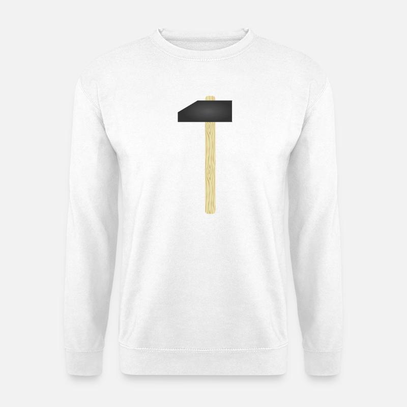 Metallhammer-Design - Unisex Pullover - Weiß