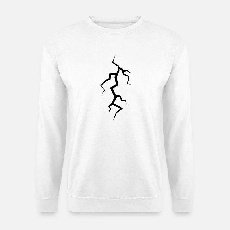 Lightning - Unisex Sweatshirt - white