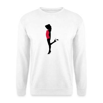 Sexy Girl - Unisex Pullover - Weiß - Vorne