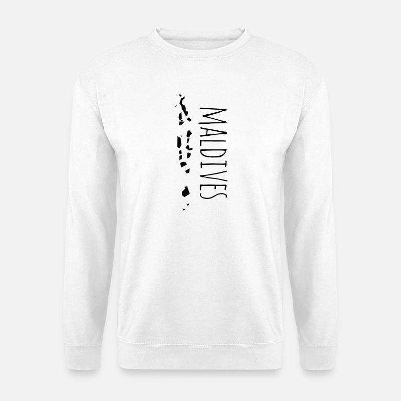 Maldives - Unisex Pullover - Weiß