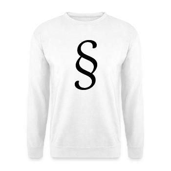 Droit Avocat Paragraphe Avocat Cour Droit - Sweat-shirt Unisexe - blanc - Devant