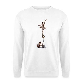     The Dance of Imagination - Unisex Pullover - Weiß - Vorne
