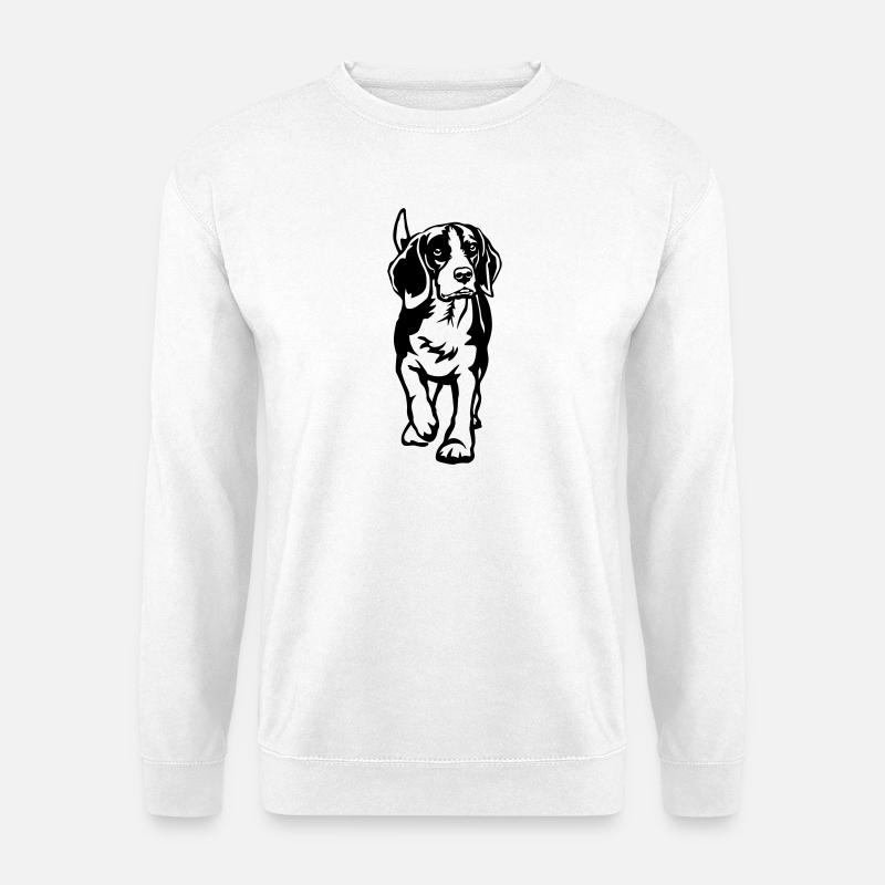 Beagle - Unisex Sweatshirt - white