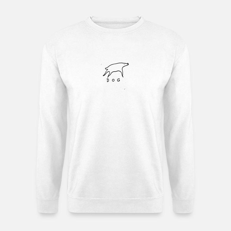 DOG - Unisex Pullover - Weiß