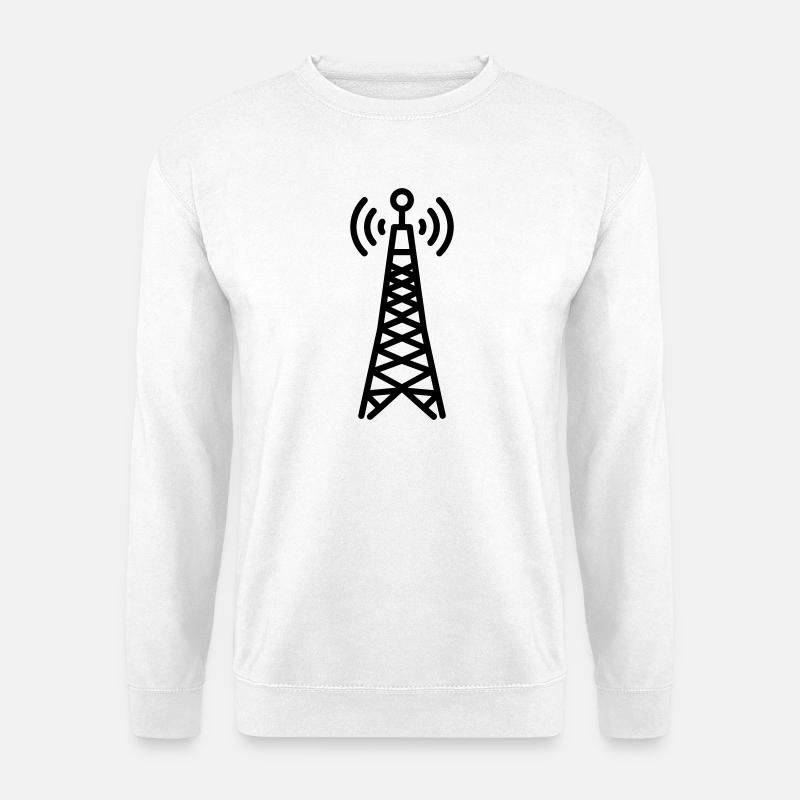Radioturm - Unisex Pullover - Weiß