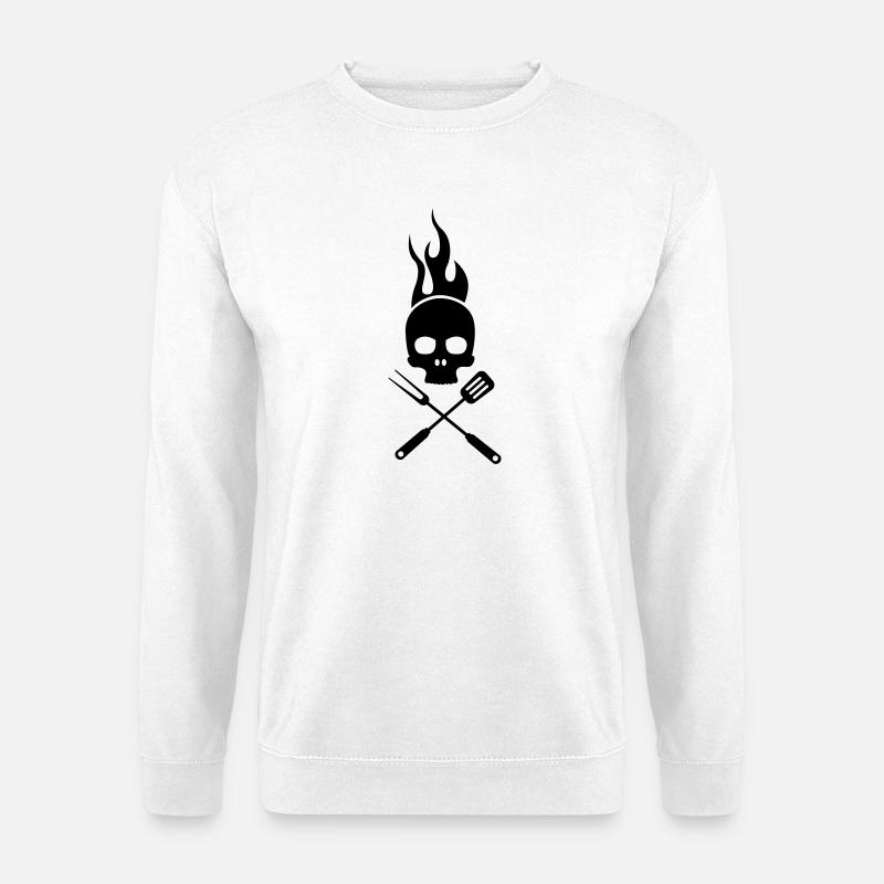 bbq - Unisex Sweatshirt - white