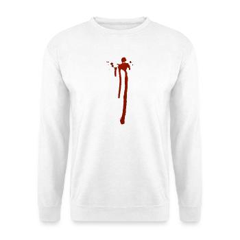 Blood - Unisex Sweatshirt - white - Front
